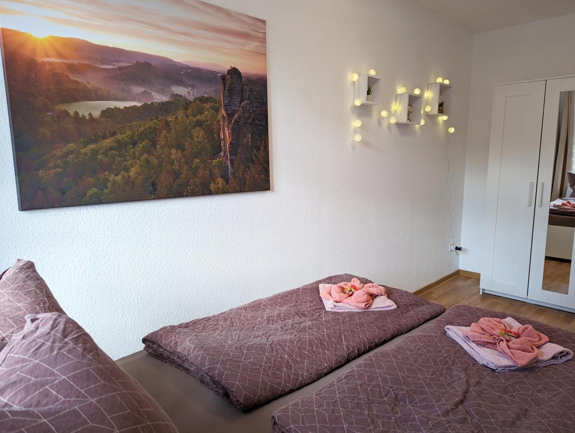 F4 - Urlaubsmagie - Grosse Wohnung Fuer Bis Zu 10 Personen Sebnitz Εξωτερικό φωτογραφία